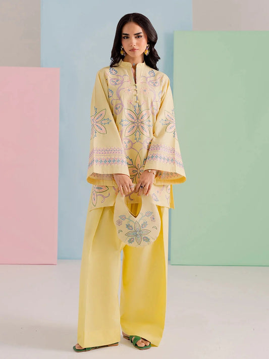 2Pc Embroidered Set