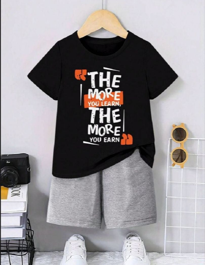 Cute babies T-Shirts and Short sets|Soft and Comfortable Cotton Summer Outfits