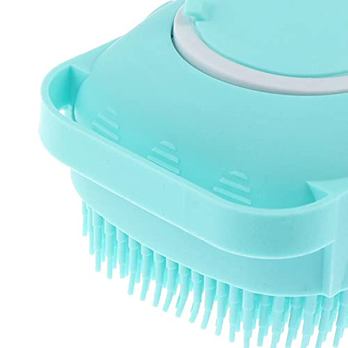Silicone Bath Body Brush, Exfoliating Body Scrub Brush with Soap Dispenser, Ultra Soft