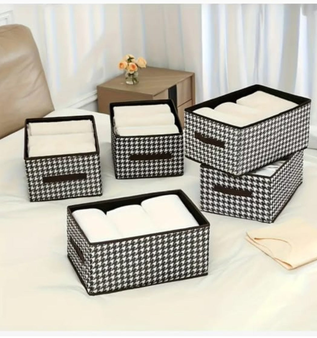 Foldable washable wadrobe Storage Box Folding Basket With Frame Clothing Organizer